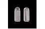 13mm Rectangle Post Mount Nose Pads - Front View 