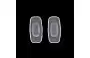 13mm Rectangle System 3 Nose Pads - Front View 