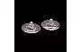 9mm Round Screw in silicone nose pads 1 