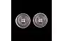9mm Round Screw in silicone nose pads 1 