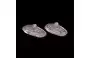 13mm Tear Shaped Screw In Silicone Nose Pads  