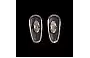 15mm Tear Shaped Clip Silver Nose Pads - Front View 