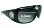 Sunglass Fix Replacement Lenses for Tiffany & Co TF 4004-B - 63mm Wide 