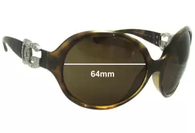 Dolce & Gabbana DG6030 Lentes de Repuesto 64mm wide 