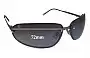 Sunglass Fix Replacement Lenses for Alta Linea AL65b - 72mm Wide 
