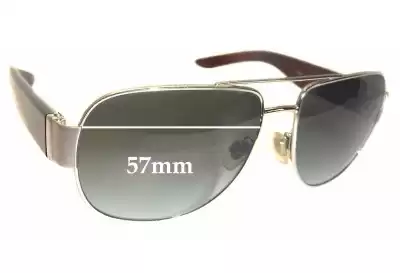 Burberry B 3042 Replacement Lenses 57mm wide 