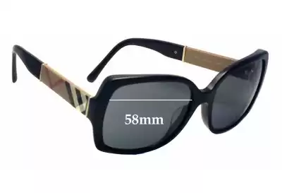 Burberry B 4160 Replacement Lenses 58mm wide 