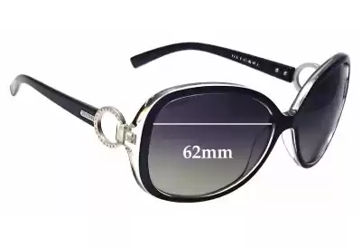 Bvlgari 806 Replacement Lenses 62mm wide 