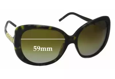 Bvlgari 8105-B Replacement Lenses 59mm wide 