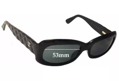 Chanel 5094 Ersatzgläser 53mm wide 