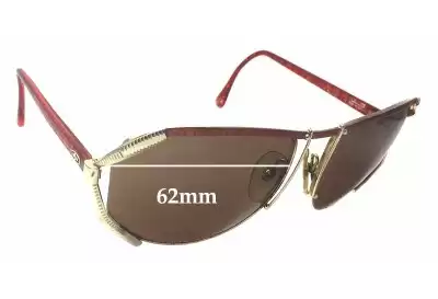 Christian Dior 2609 Replacement Lenses 62mm wide 