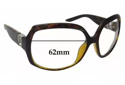 Christian Dior Evening 1 Replacement Lenses 62mm wide 