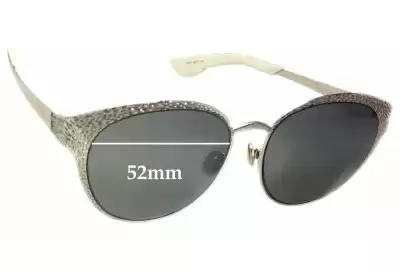 Christian Dior Unique Replacement Lenses 52mm wide 