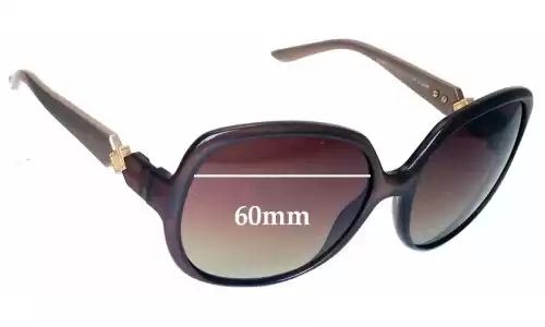 Sunglass Fix Replacement Lenses for Christian Dior Zemire 1 - 60mm Wide Sunglass Fix Replacement Lenses for Christian Dior Zemire 1 - 60mm Wide