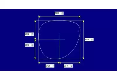 Coach HC7031 Britany Replacement Lenses 58mm wide 