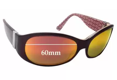 Coach S446 Suzie Replacement Lenses 60mm wide 