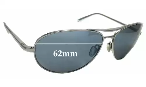 Sunglass Fix Replacement Lenses for Dita Flight .S - 62mm Wide Sunglass Fix Replacement Lenses for Dita Flight .S - 62mm Wide