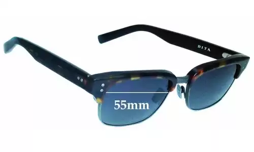 Sunglass Fix Replacement Lenses for Dita Statesman - 55mm Wide Sunglass Fix Replacement Lenses for Dita Statesman - 55mm Wide