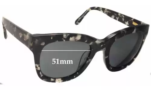 Ellery Sun Rx 03 Lentes de Repuesto 51mm wide 