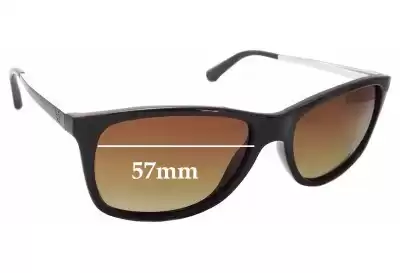 Emporio Armani EA4023 Replacement Lenses 57mm wide 