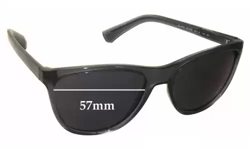 Sunglass Fix Replacement Lenses for Emporio Armani EA4053 - 57mm Wide 