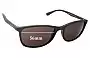 Sunglass Fix Verres de Remplacement pour Emporio Armani EA4074 - 56mm Wide 