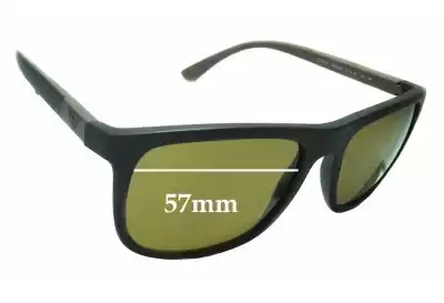 Emporio Armani EA4079 Replacement Lenses 57mm wide 