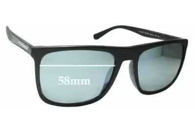 Emporio Armani EA4097/F Replacement Lenses 58mm wide 