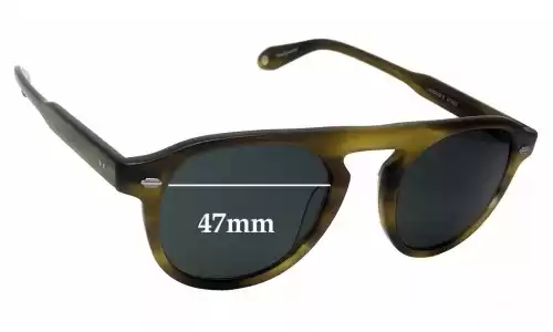 Sunglass Fix Replacement Lenses for Garrett Leight Harding S - 47mm Wide Sunglass Fix Replacement Lenses for Garrett Leight Harding S - 47mm Wide