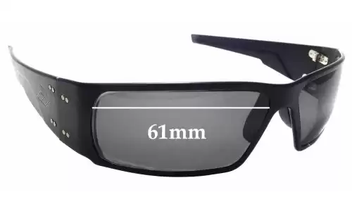 Sunglass Fix Replacement Lenses for Gatorz Octane - 61mm Wide 