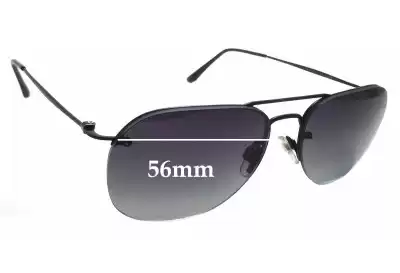 Giorgio Armani AR 6004 Replacement Lenses 56mm wide 