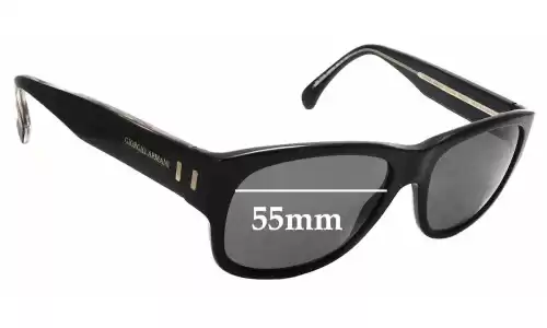 Sunglass Fix Replacement Lenses for Giorgio Armani GA 770/S - 55mm Wide 