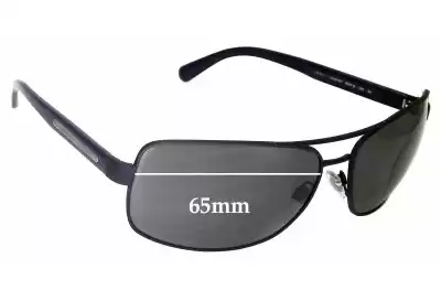 Giorgio Armani AR 6011 Replacement Lenses 65mm wide 
