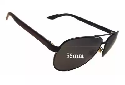 Gucci GG2898/S Ersatzgläser 58mm wide 