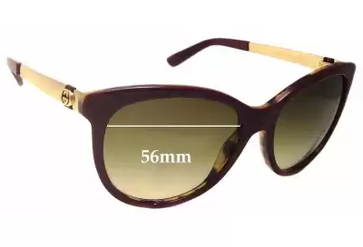 Gucci GG3784/S Ersatzgläser 56mm wide 