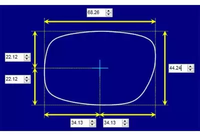 Emporio Armani EA9031/S Replacement Lenses 68mm wide 