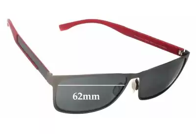Hugo Boss 0652/F/S Verres de Remplacement 62mm wide 
