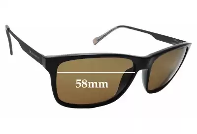 Hugo Boss BO Sun Rx 12 Verres de Remplacement 58mm wide 