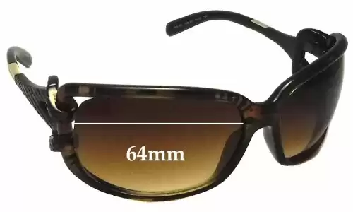 Sunglass Fix Lentes de Repuesto para Jimmy Choo Mini JJ/S - 64mm Wide 