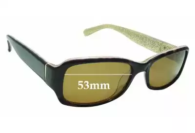 Kate Spade Adley/P/S Replacement Lenses 53mm wide 