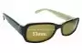 Sunglass Fix Replacement Lenses for Kate Spade Adley/P/S - 53mm Wide 