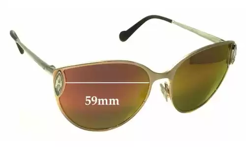 Sunglass Fix Lentes de Repuesto para Louis Vuitton  Z0824U Dali - 59mm Wide 