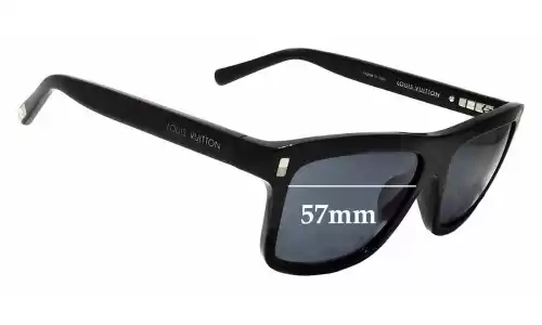Sunglass Fix Replacement Lenses for Louis Vuitton Z0698E - 57mm Wide Sunglass Fix Replacement Lenses for Louis Vuitton Z0698E - 57mm Wide