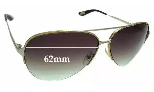 Sunglass Fix Replacement Lenses for Marc by Marc Jacobs MJ 308/S - 62mm Wide Sunglass Fix Replacement Lenses for Marc by Marc Jacobs MJ 308/S - 62mm Wide