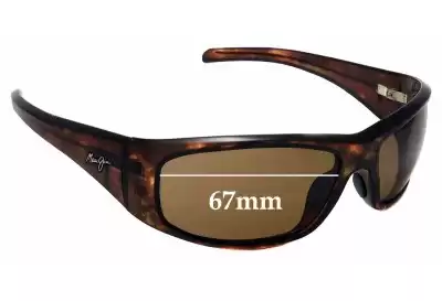Maui Jim MJ259 Dorado Verres de Remplacement 67mm wide 