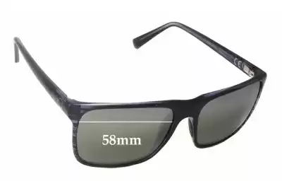 Maui Jim MJ705 Flat Island Verres de Remplacement 58mm wide 