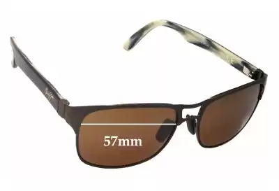 Maui Jim MJ296 Hang 10 Verres de Remplacement 57mm wide 