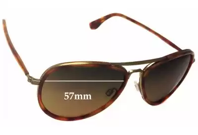 Maui Jim MJ260 Honomanu Verres de Remplacement 57mm wide 