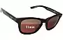 Sunglass Fix Ersatzgläser für Maui Jim MJ713 Kaa Point - 51mm Wide 