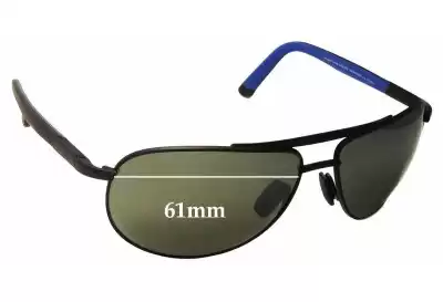 Maui Jim MJ297 Leeward Coast Verres de Remplacement 61mm wide 